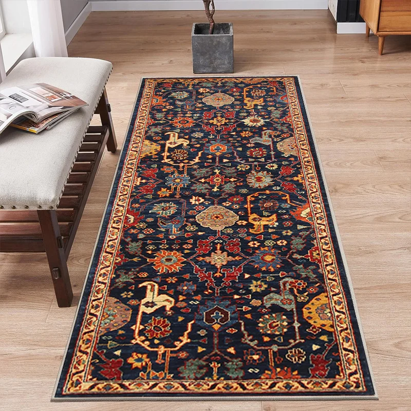 Vintage-Inspired Geometric Area Rug