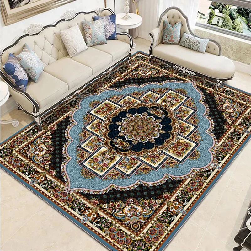 Vintage-Inspired Floral Area Rug