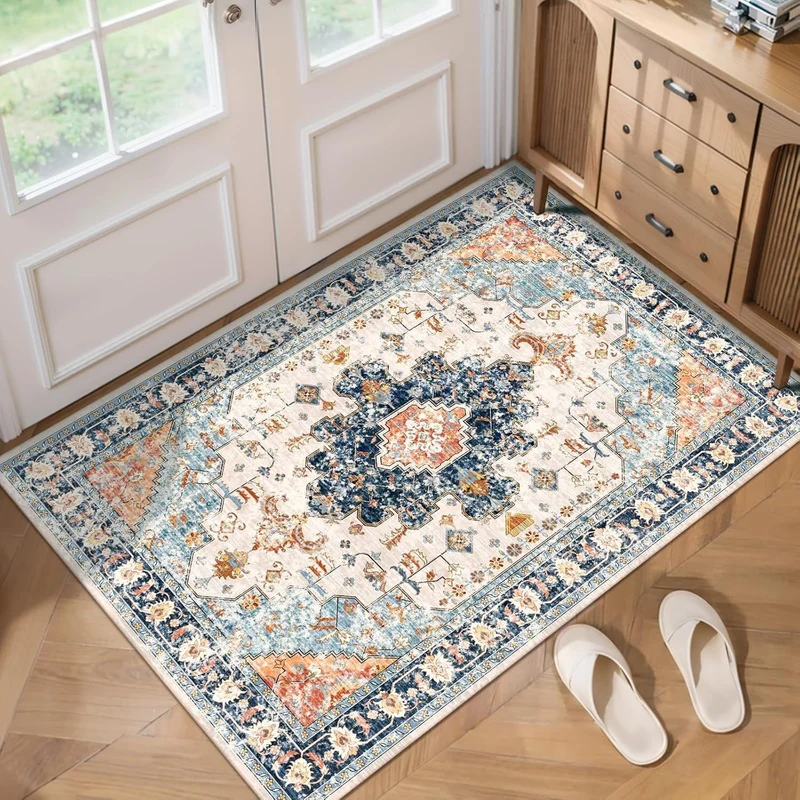 Vintage-Inspired Decorative Area Rug
