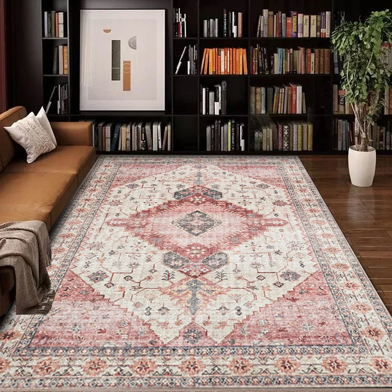 Vintage-Inspired Bohemian Area Rug