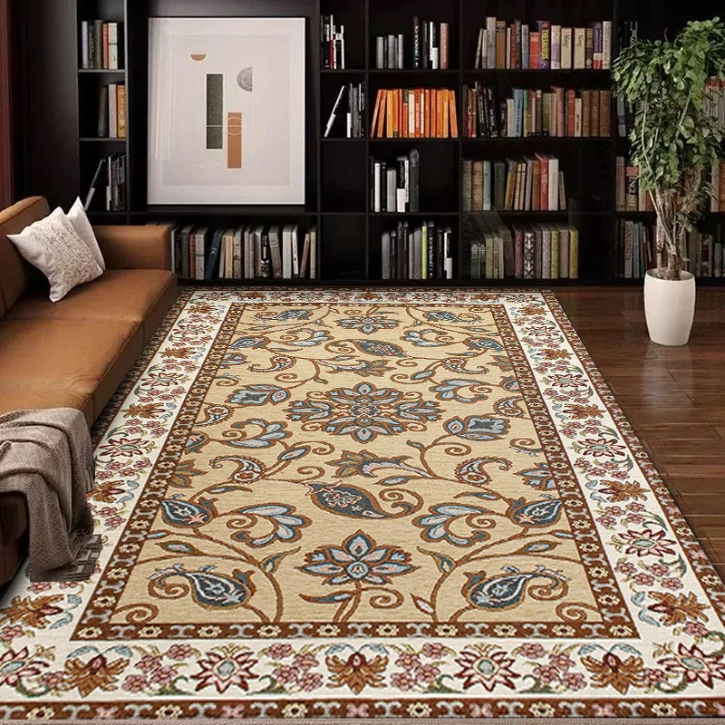 Vintage Floral Design Area Rug