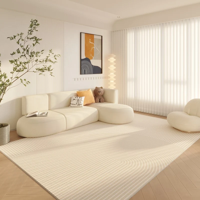 Textured Geometric Area Rug