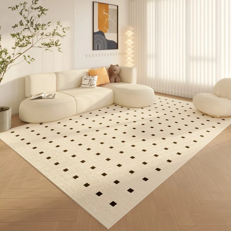 Textured Geometric Area Rug