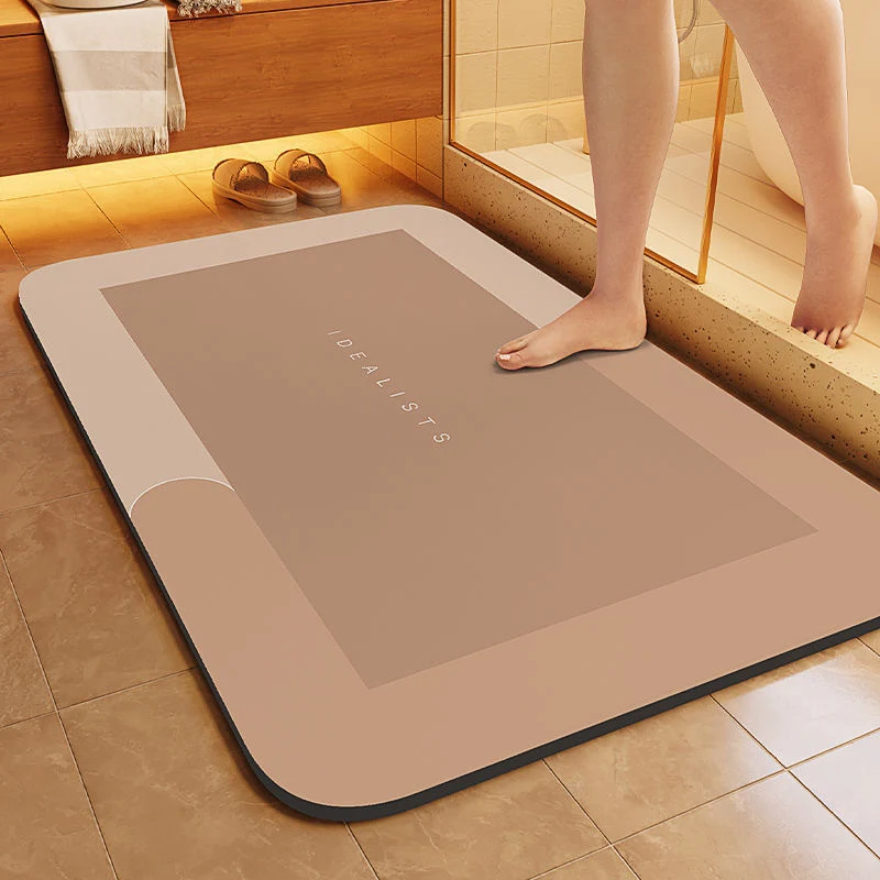 Round Bathroom Mat