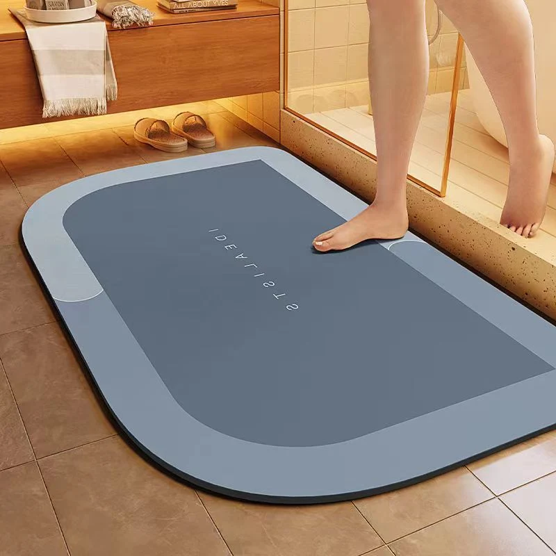 Round Bathroom Mat