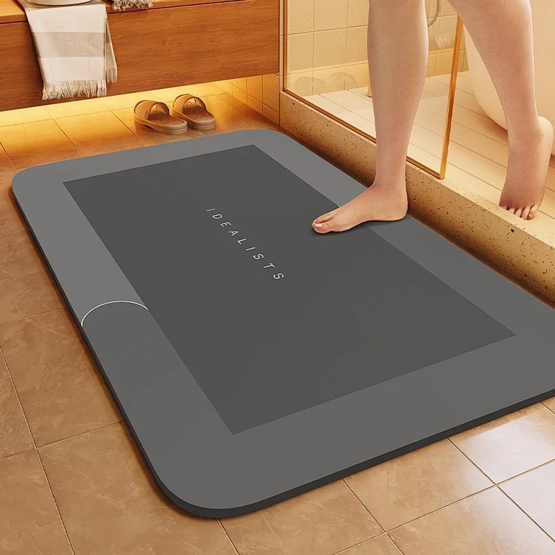 Round Bathroom Mat