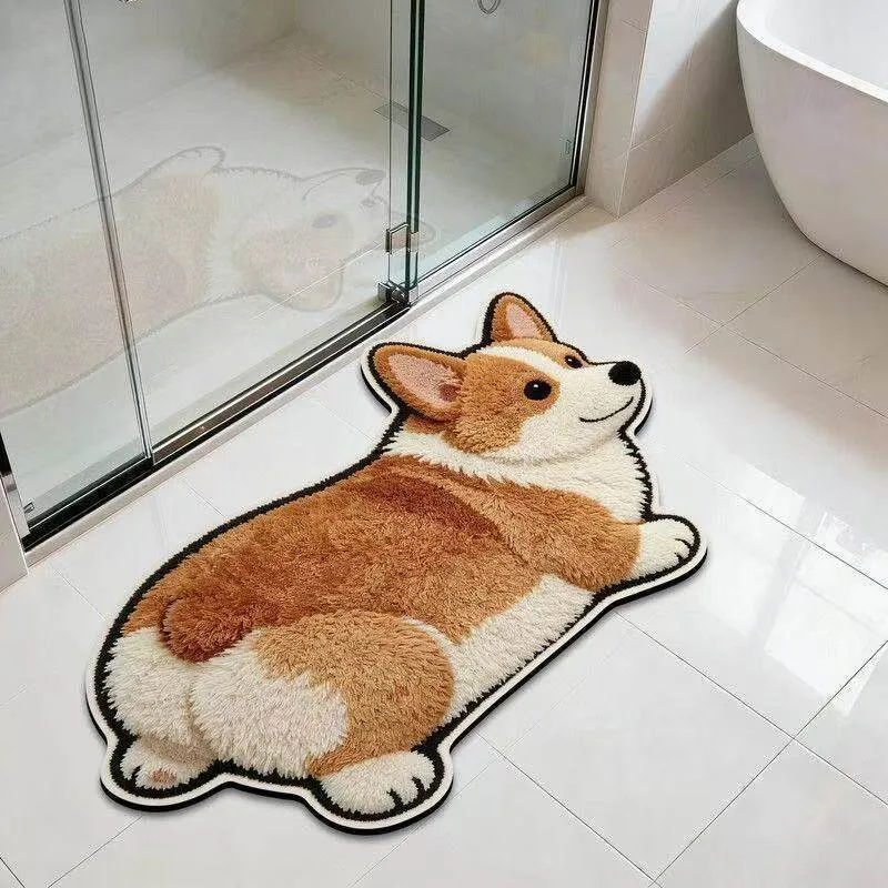 Rottweiler-Themed Decorative Area Rug