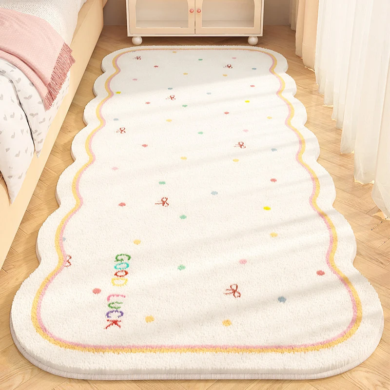 Plush Cartoon-Themed Area Mat