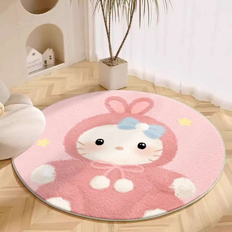 Plush Cartoon Dog Area Rug