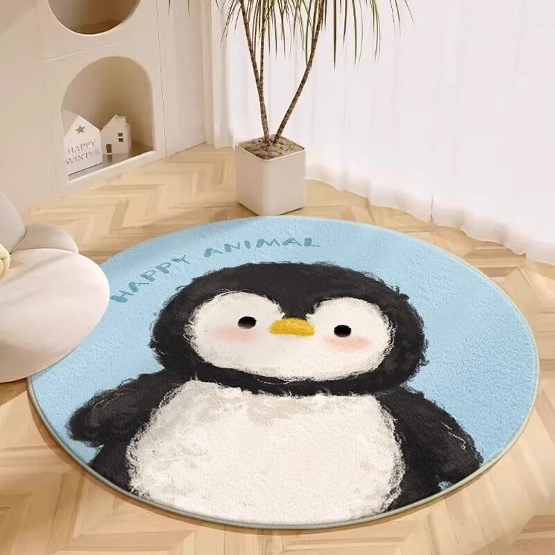 Plush Cartoon Dog Area Rug
