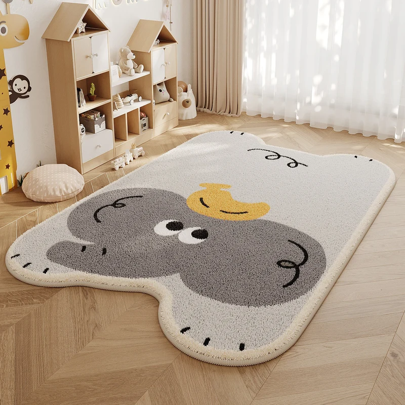 Plush Animal-Themed Area Rug