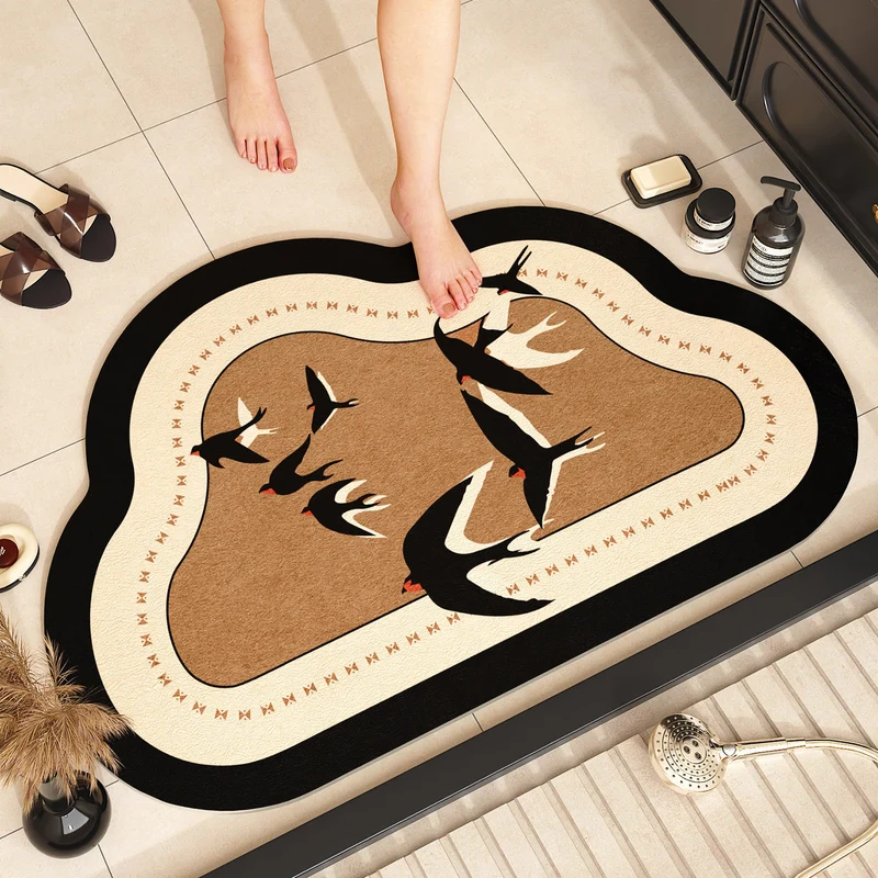 Plush Absorbent Bath Mat