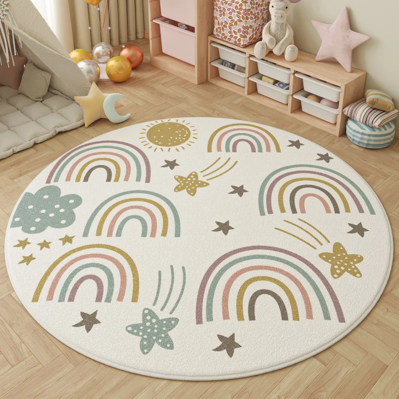 Playful Dinosaur-Themed Area Rug