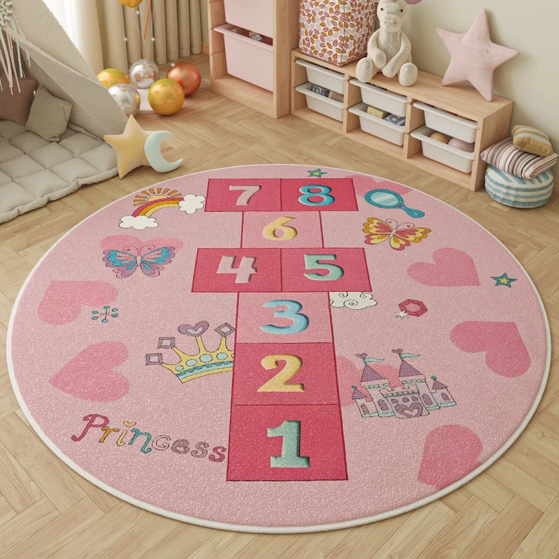 Playful Dinosaur-Themed Area Rug