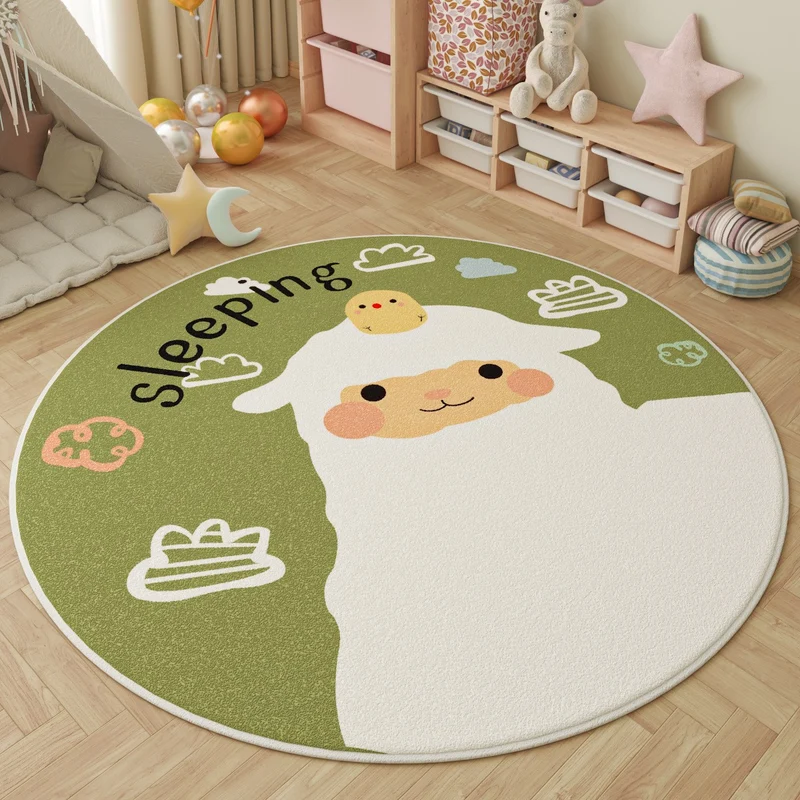 Playful Dinosaur-Themed Area Rug