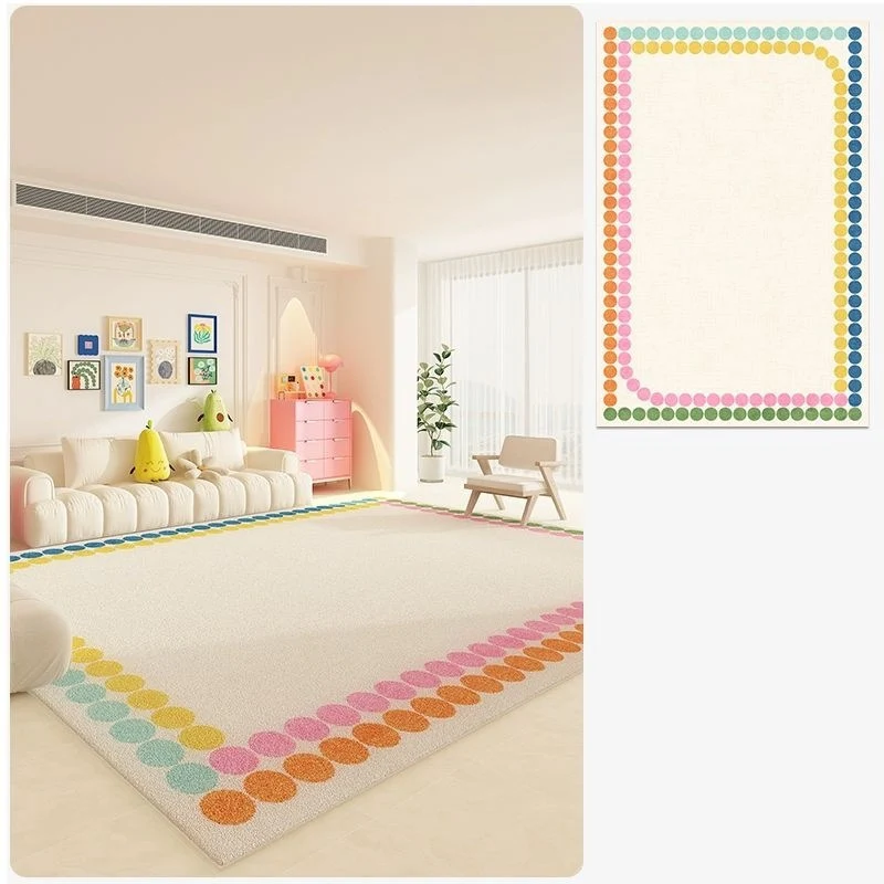 Playful Decorative Geometric Area Rug