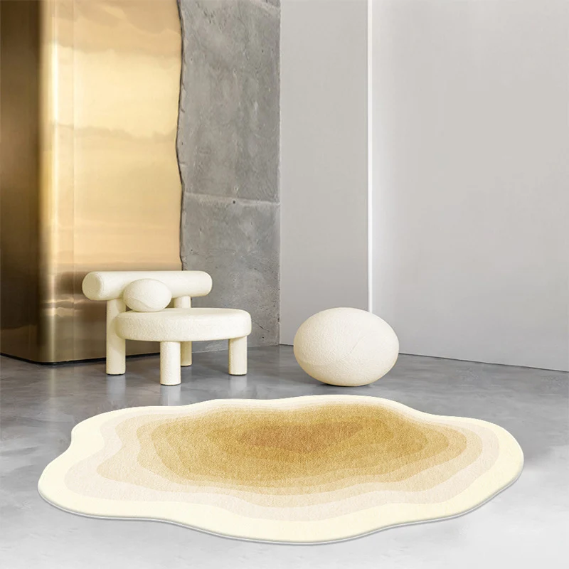 Organic Shaped Area Rug