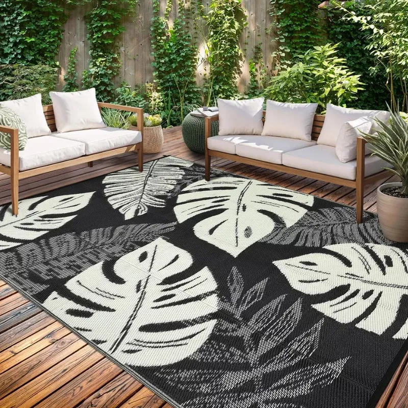 Multi-Colored Outdoor Area Rug