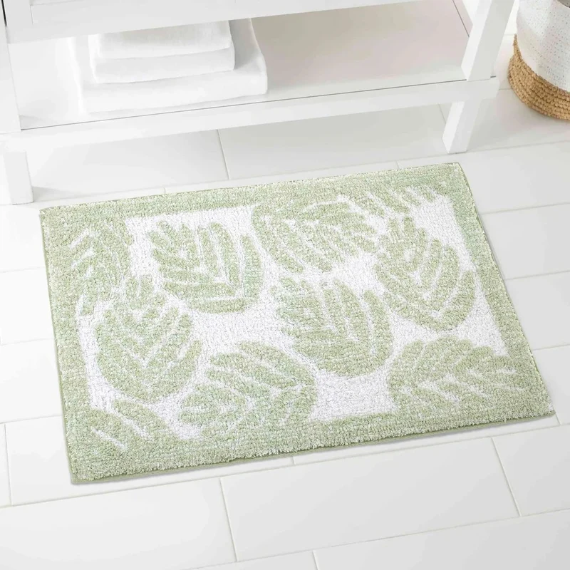 Lemon Slice Shaped Bath Mat