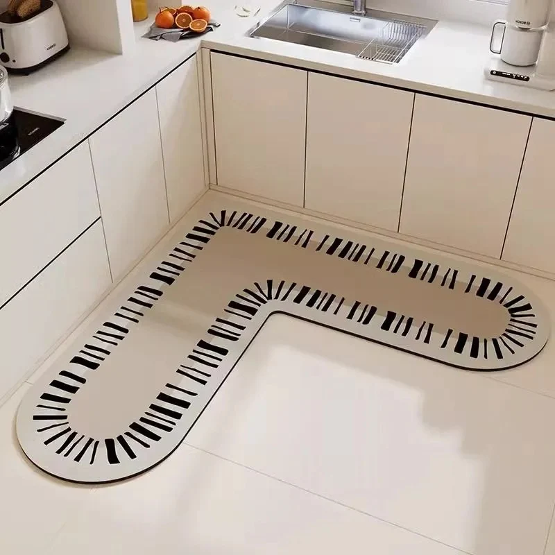 L-Shaped Kitchen Floor Mat