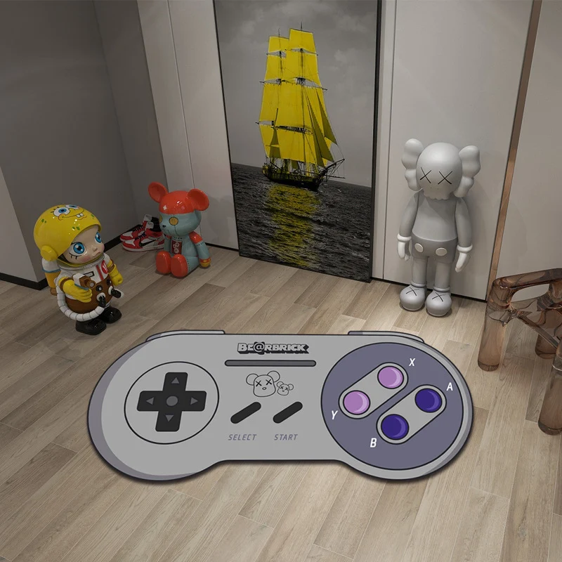 Gaming Console-Themed Area Rug