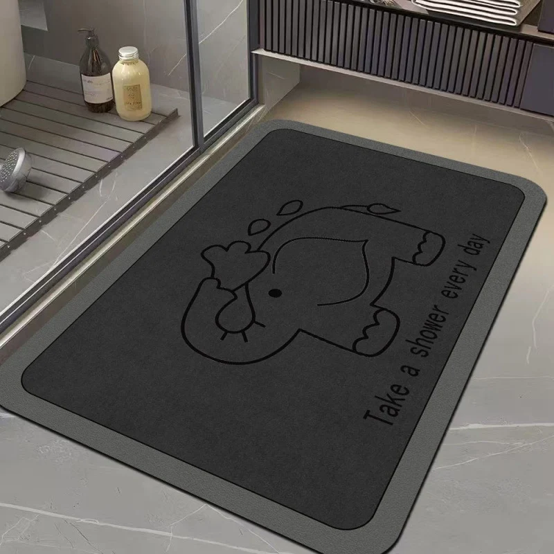 Cute Cartoon Fish Bath Mat