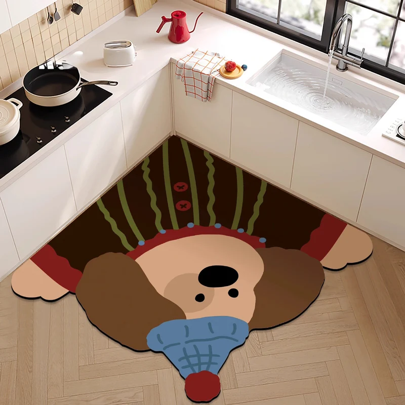 Cute Bear Shaped Rug