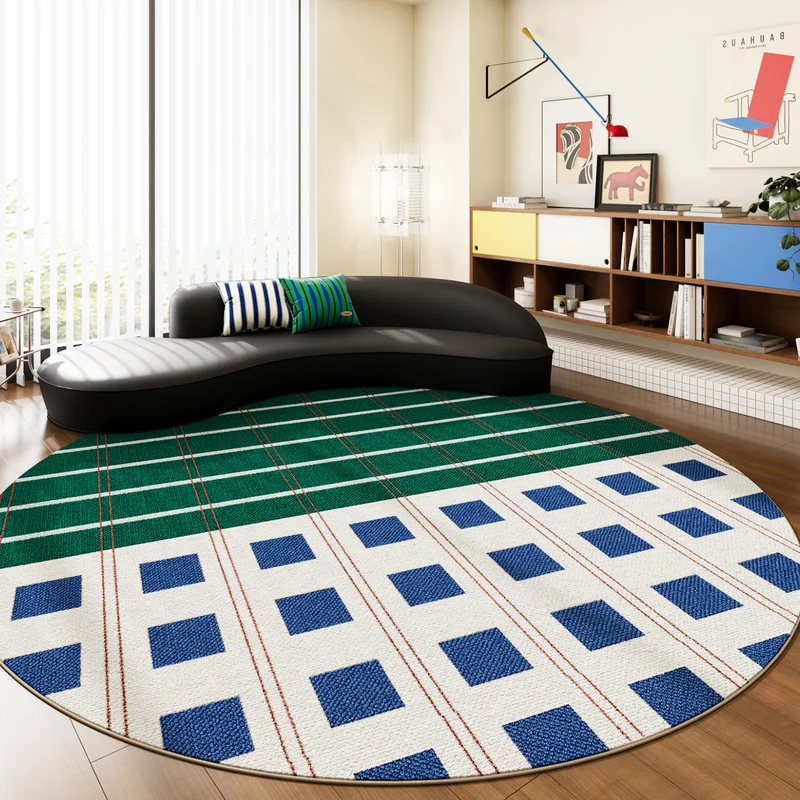 Circular Woven Area Rug