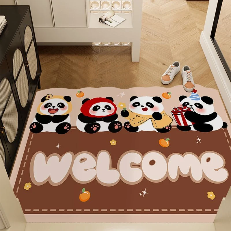 Cat-Themed Welcome Mat