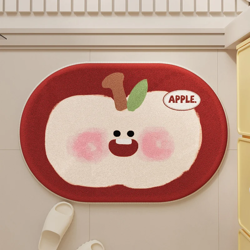 Cartoon-Themed Bath Mat