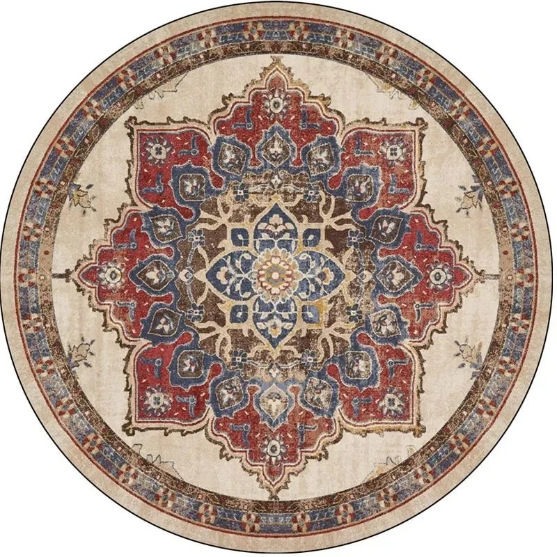 Artistic Mandala Design Area Rug