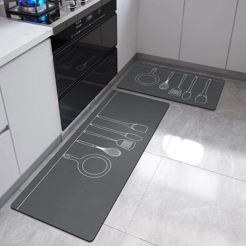 Fun Bear-Themed Kitchen Mat