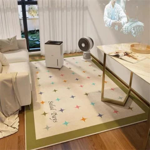 Floral Pattern Playful Area Rug