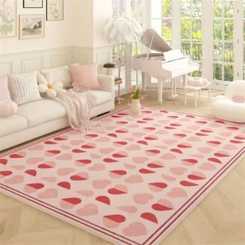 Floral Pattern Playful Area Rug