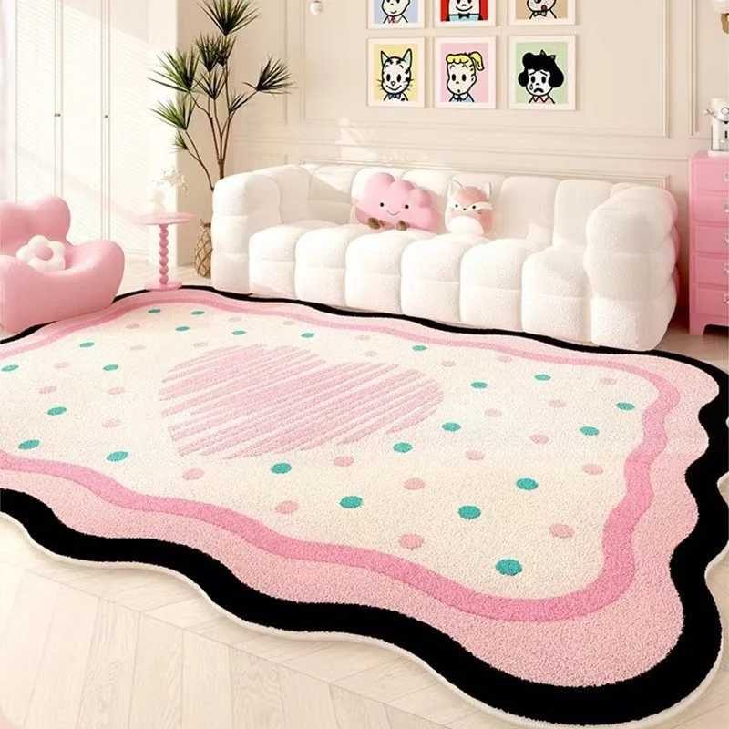 Floral Pattern Playful Area Rug