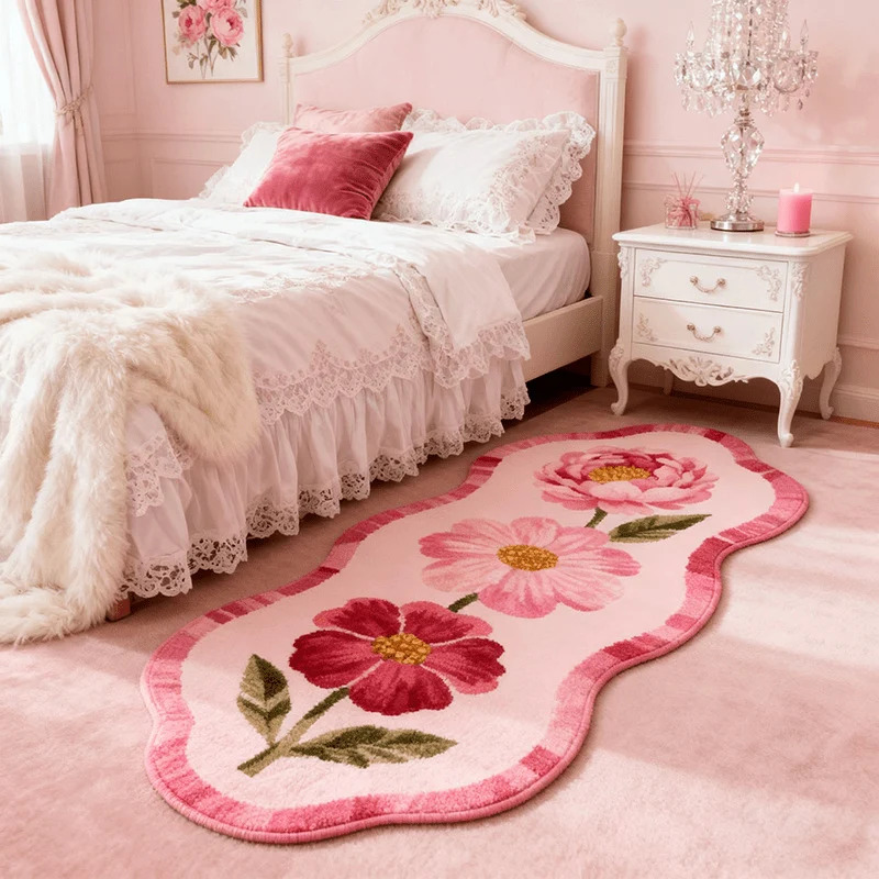 Floral Design Runner Rug