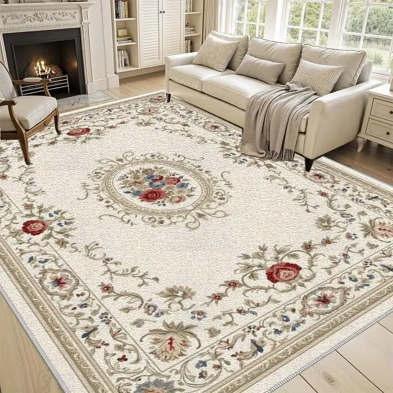 Elegant Floral Area Rug