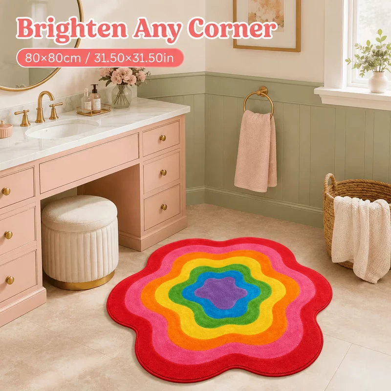 Decorative Shaped Area Rug