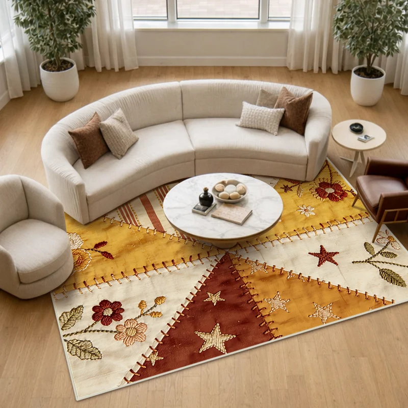 Decorative Patchwork Area Rug