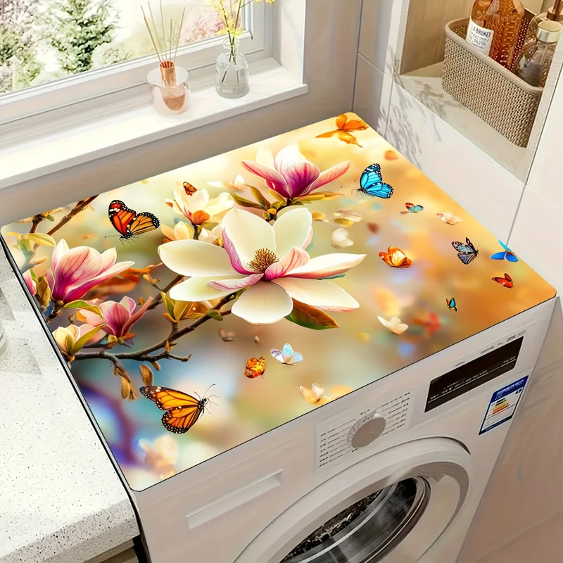 Decorative Laundry Basket Mat
