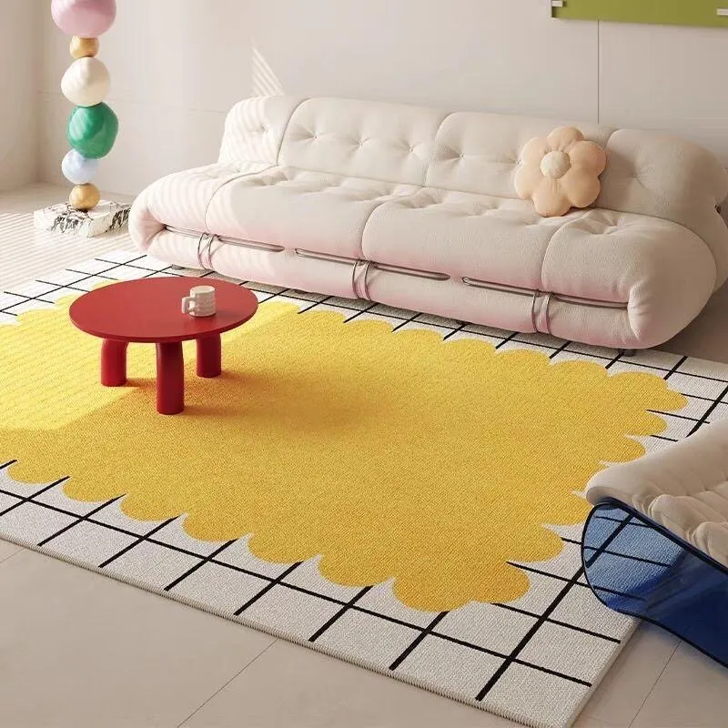 Decorative Floral Pattern Area Rug