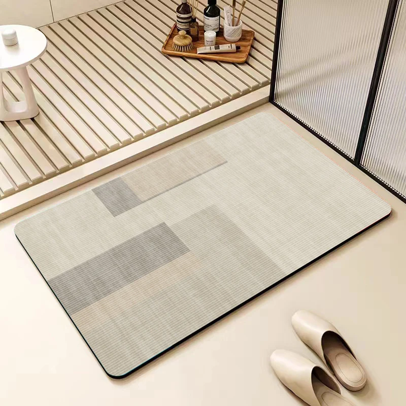 Modern Abstract Bathroom Mat