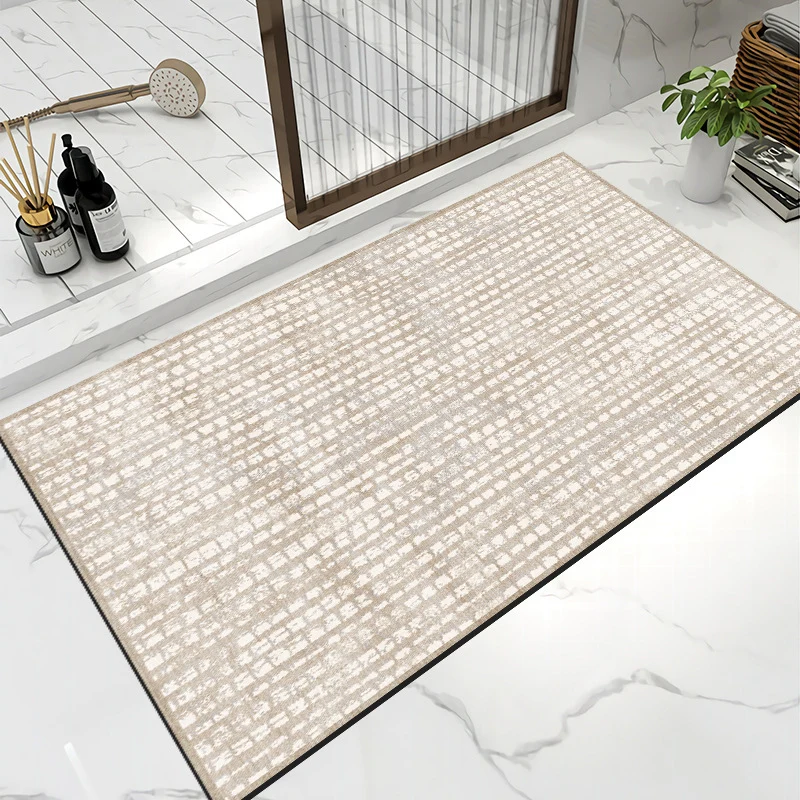 Modern Abstract Bathroom Mat