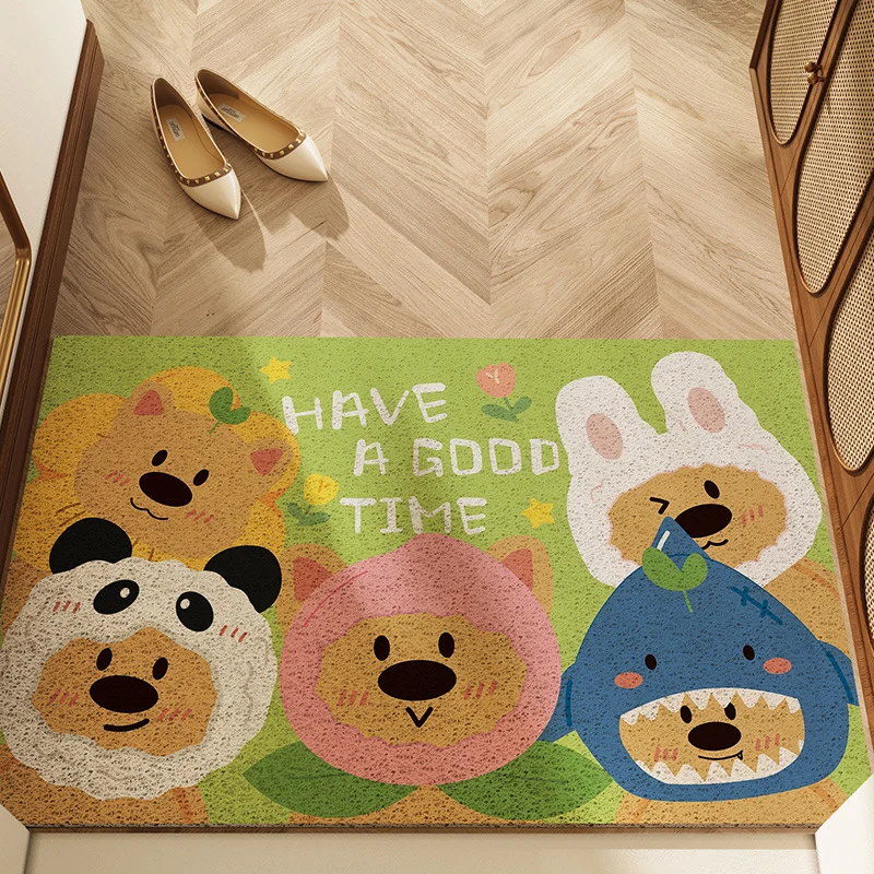 Decorative Heart Pattern Area Mat