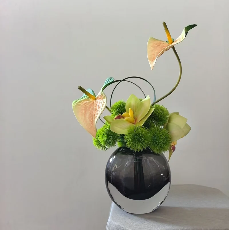 Künstlerisches Florales Mittelstück