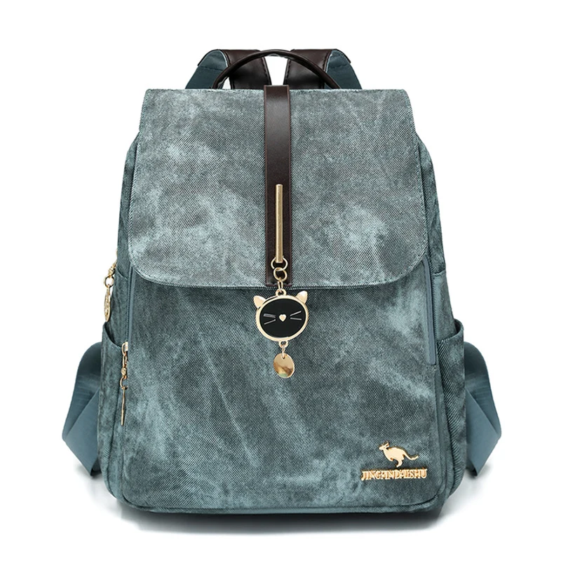 Vintage-inspirierter Canvas-Rucksack Karnz