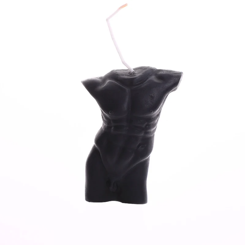 Sculptural Female Torso Scented Soy Wax Body Candle
