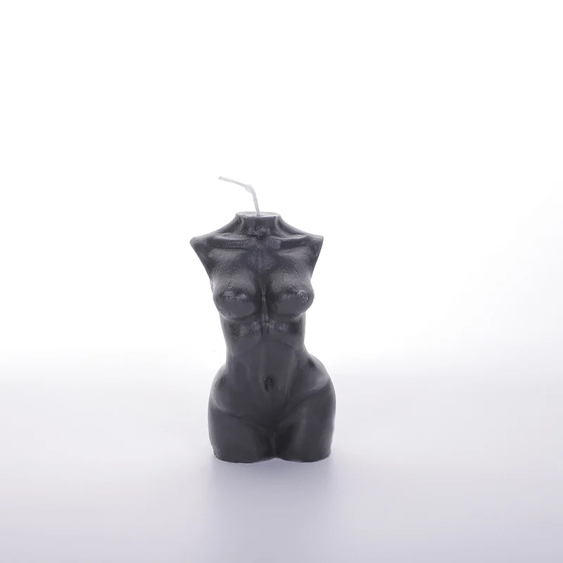 Sculptural Female Torso Scented Soy Wax Body Candle
