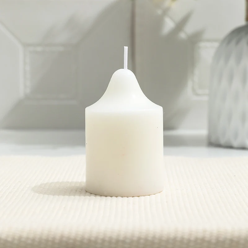 Unscented Long-Burning Pillar Candle for Home Decor