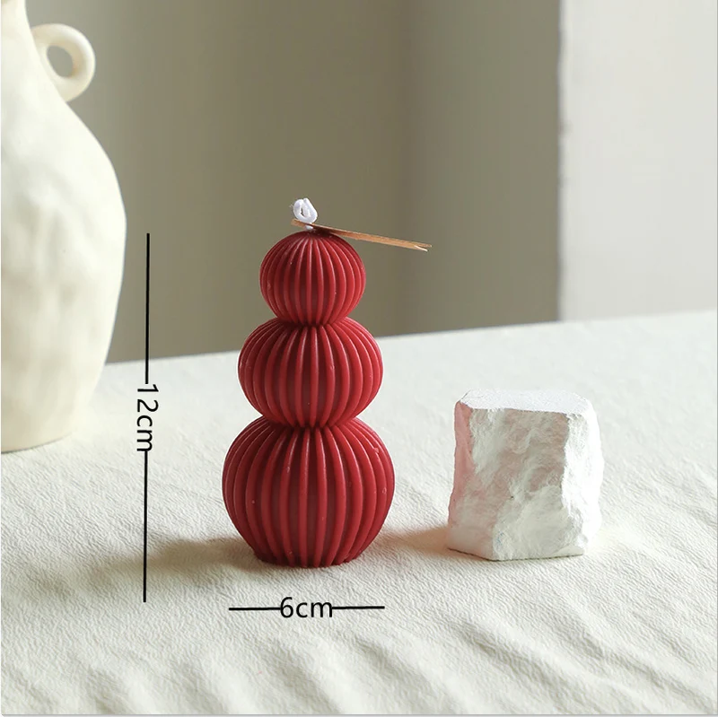 Twisted Spiral Taper Candle Pair Decorative Scented Home Accent